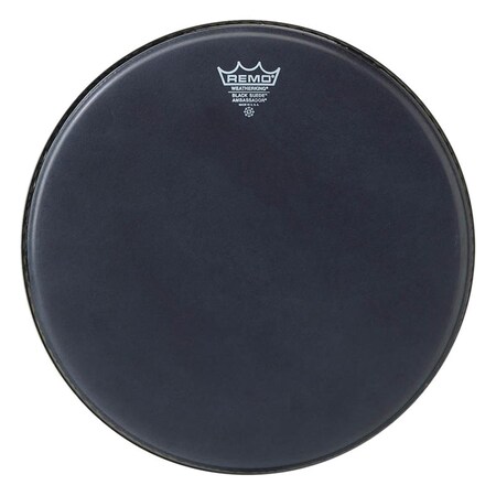 Remo 14 in. Black Suede Ambassador Tom Batter Drumhead BA0814ES-U